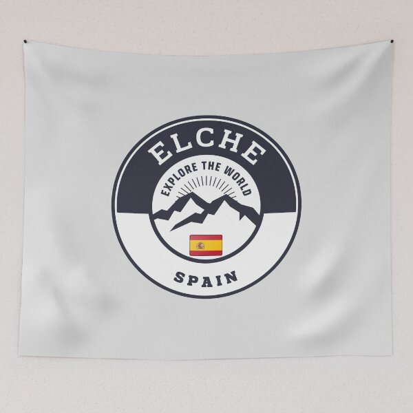 Item preview, Elche Spain Black and White Crest designed and sold by World Designs.