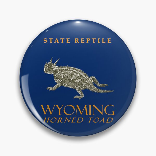 Item preview, Wyoming Territory Reptile The Horned Toad designed and sold by taiche.