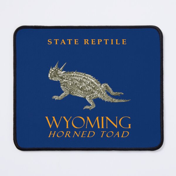 Item preview, Wyoming Territory Reptile The Horned Toad designed and sold by taiche.
