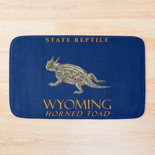 Item preview, Wyoming Territory Reptile The Horned Toad designed and sold by taiche.