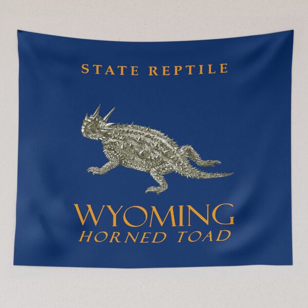 Item preview, Wyoming Territory Reptile The Horned Toad designed and sold by taiche.