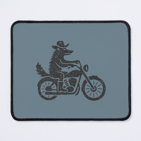 Item preview, Wolf Riding Motorcycle  designed and sold by CreepyCornerArt.