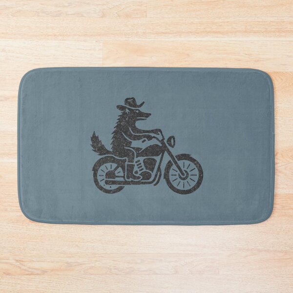 Item preview, Wolf Riding Motorcycle  designed and sold by CreepyCornerArt.