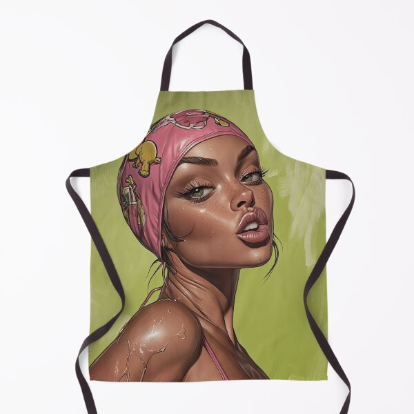 Item preview, Swimcap Lowbrow woman designed and sold by obstinator.
