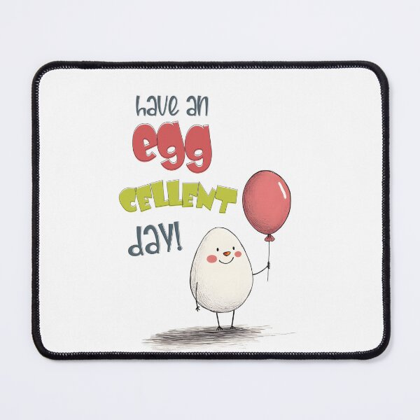 Item preview, Have an Egg-cellent Day! | A Sunny-Side-Up Birthday Full of Smiles and Laughs designed and sold by FUNqoosh.