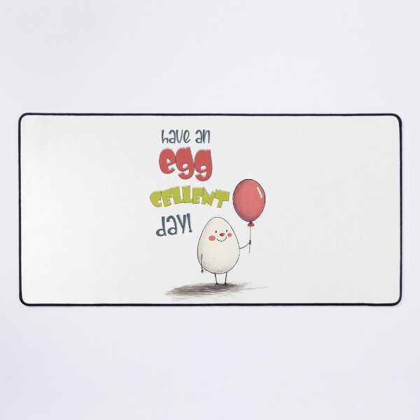 Item preview, Have an Egg-cellent Day! | A Sunny-Side-Up Birthday Full of Smiles and Laughs designed and sold by FUNqoosh.