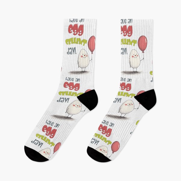 Item preview, Have an Egg-cellent Day! | A Sunny-Side-Up Birthday Full of Smiles and Laughs designed and sold by FUNqoosh.