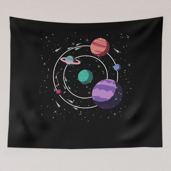 Item preview, Celestial Harmony Solar System designed and sold by Zakrytos ★★★★★.