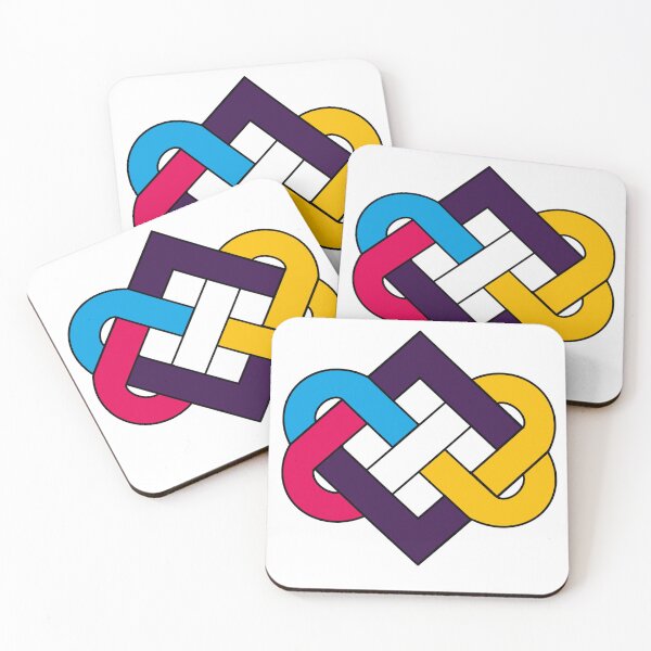 Item preview, Celtic Heart Double Knot Pride - Polyamorous | Poly | Polyamory  designed and sold by cjo582.