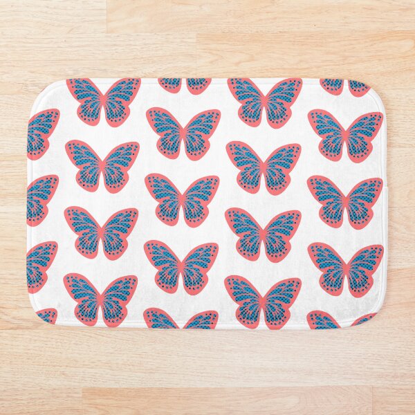 Item preview, Blue polkadot retro 90s butterfly designed and sold by My-Red-Designs.