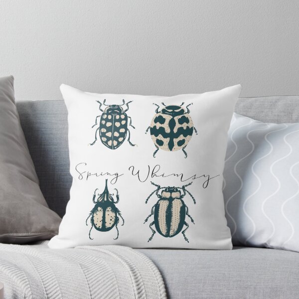 Item preview, Botanical Beetle Quartet designed and sold by The ADW Studium.