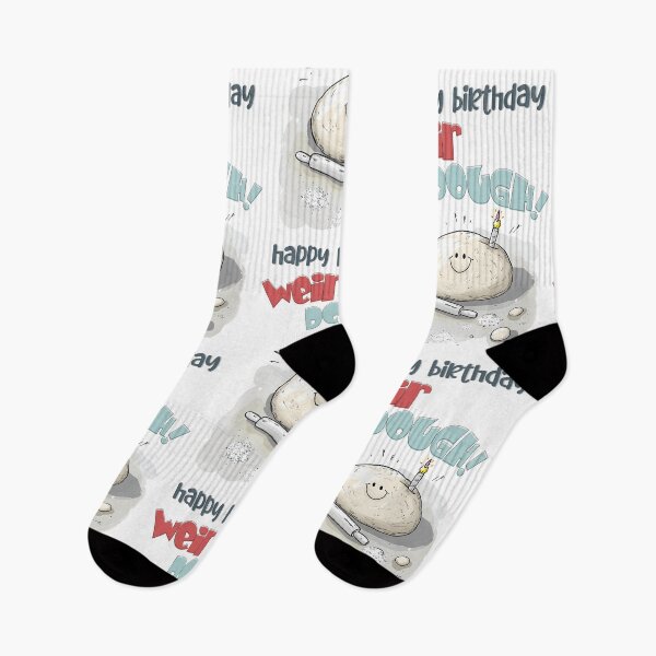 Item preview, Happy Birthday, Weir-DOUGH! | A Hilarious Dough-Themed Pun for the Quirky and Proud designed and sold by FUNqoosh.