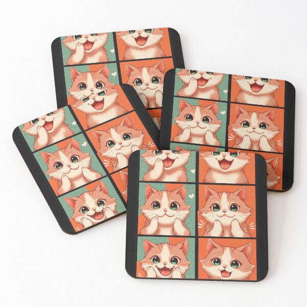 Item preview, Adorable cat making faces designed and sold by caperaerik.