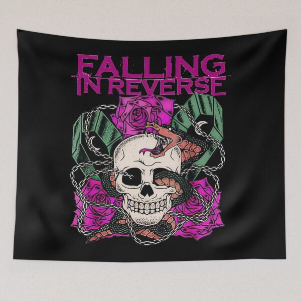 Item preview, falling reverse skull designed and sold by CoconutSportsCo.