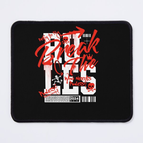Item preview, Breaking the Rules - No Limits, No Boundaries designed and sold by Not Hugo.