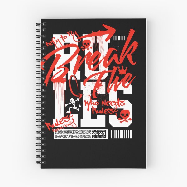 Item preview, Breaking the Rules - No Limits, No Boundaries designed and sold by Not Hugo.