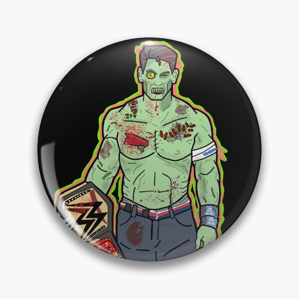 Item preview, You Can't See Me Wrestling Zombie designed and sold by TheBurritoKid.