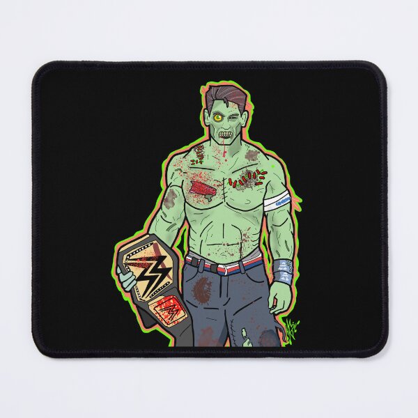 Item preview, You Can't See Me Wrestling Zombie designed and sold by TheBurritoKid.