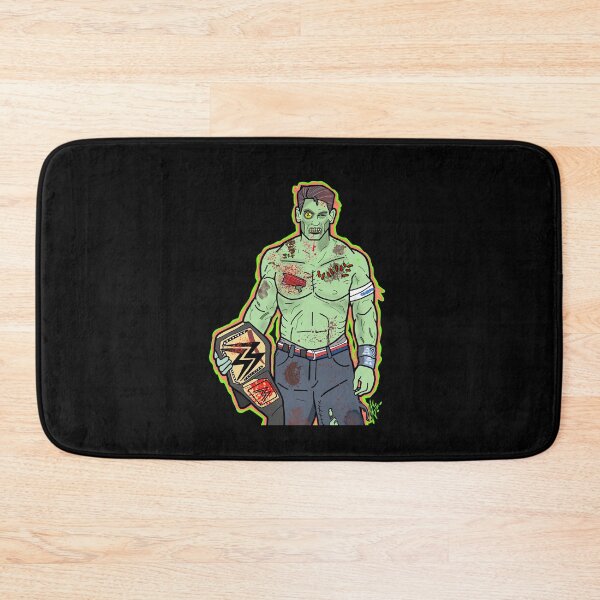 Item preview, You Can't See Me Wrestling Zombie designed and sold by TheBurritoKid.