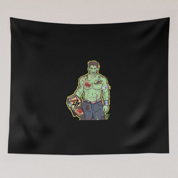 Item preview, You Can't See Me Wrestling Zombie designed and sold by TheBurritoKid.