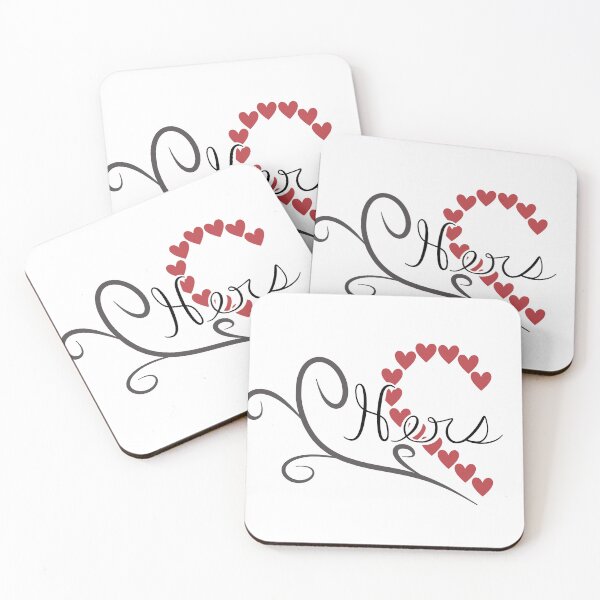 Item preview, Hers matching couples designs  designed and sold by Foresight Innovations.