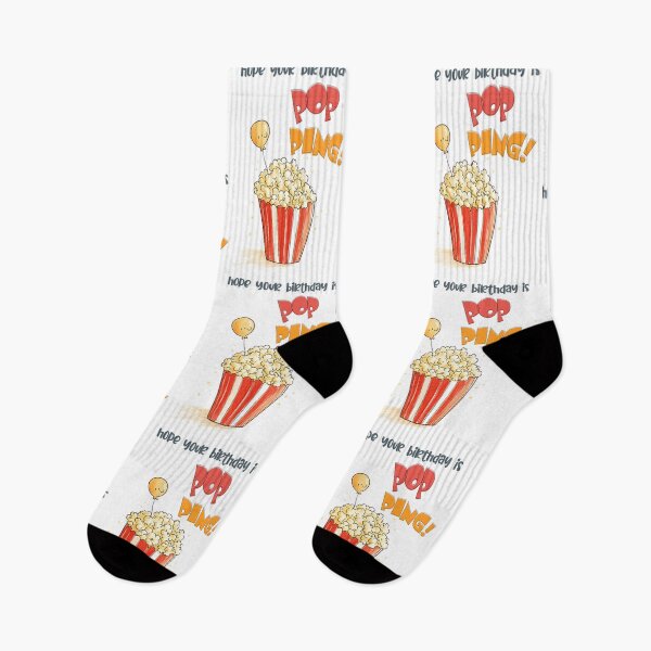 Item preview, Hope Your Birthday is POPPING! | A Popcorn-Themed Celebration Full of Flavor and Fun designed and sold by FUNqoosh.