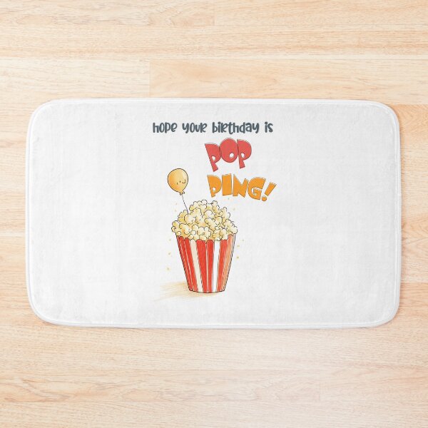 Item preview, Hope Your Birthday is POPPING! | A Popcorn-Themed Celebration Full of Flavor and Fun designed and sold by FUNqoosh.