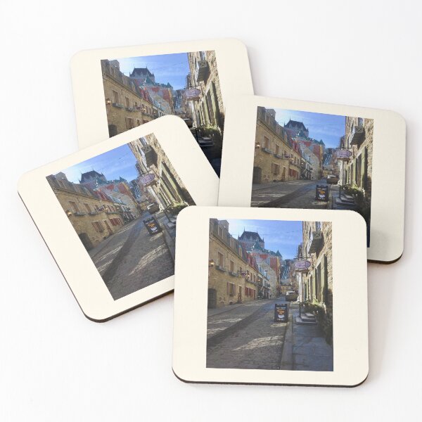 Item preview, old city street cafe designed and sold by chickflickcomfort.