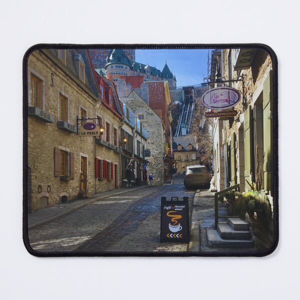 Item preview, old city street cafe designed and sold by chickflickcomfort.