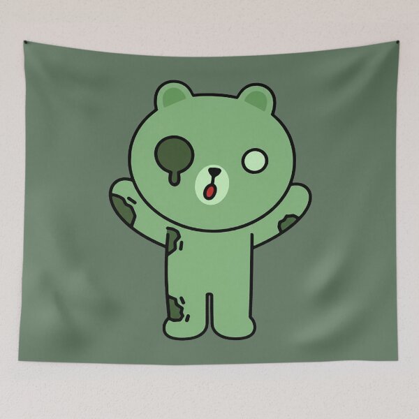 Item preview, Goofy Green Teddy designed and sold by zzz888.