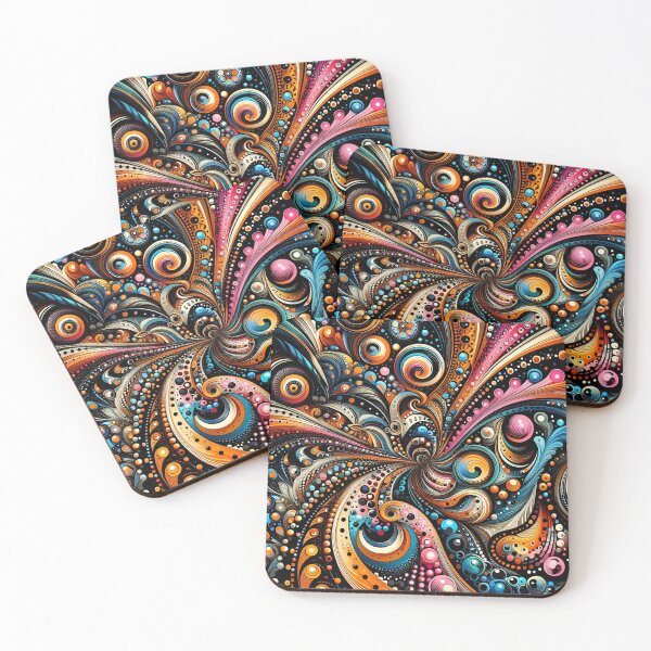 Item preview, Abstract Swirl Psychedelic Art designed and sold by Good Vibes .