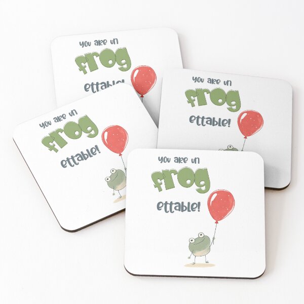 Item preview, You're Un-frog-ettable! | A Ribbit-ing Birthday Celebration Full of Hops and Happiness designed and sold by FUNqoosh.