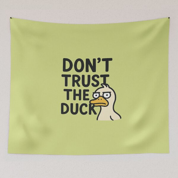 Item preview, Don't trust the duck designed and sold by YuliaHulia.
