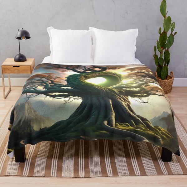Item preview, Ginnungagap and Birth of Yggdrasil designed and sold by laurencecrea.