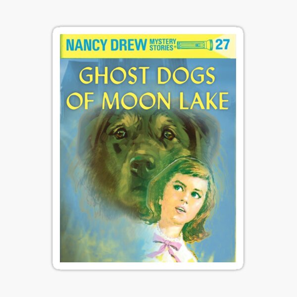 Item preview, Nancy Drew: Ghost Dogs of Moon Lake PC Game Vintage Book Cover designed and sold by hyperfix8ion.