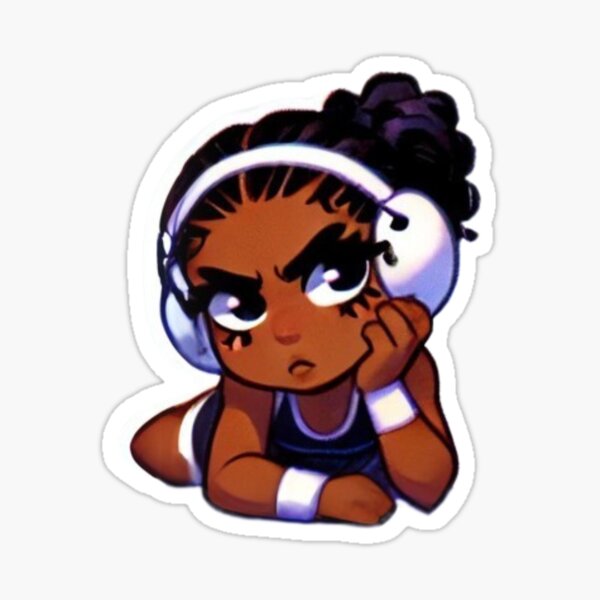 Ava The Wrestler "Mood" Sticker