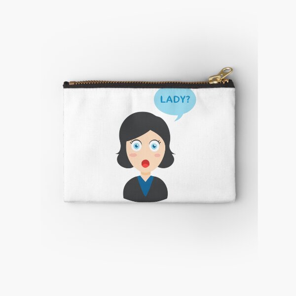 Item preview, Cartoon Illustration of a Surprised Woman with Speech Bubble designed and sold by Creative88Art.
