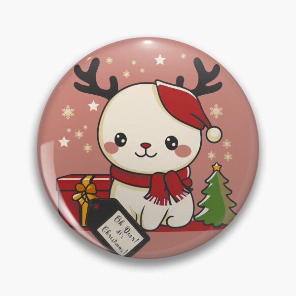Item preview, Sweet Christmas Deer: Merry Christmas with 'Oh Deer!'! designed and sold by Shyla Marsare.