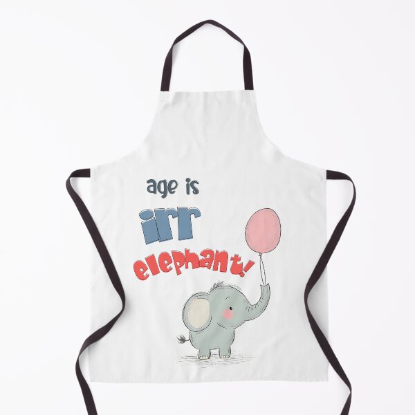 Item preview, Age Is Irr-ELEPHANT! | A Jumbo-Sized Birthday Laugh for a Big Celebration designed and sold by FUNqoosh.