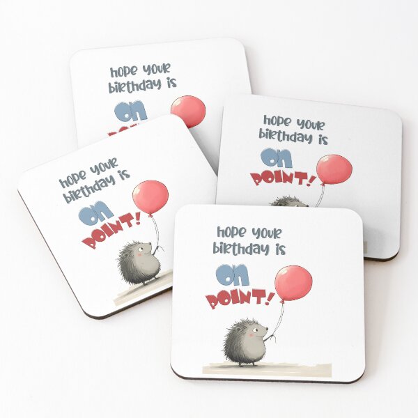 Item preview, I Hope Your Birthday is On Point! | A Prickly Perfect Celebration Full of Fun designed and sold by FUNqoosh.