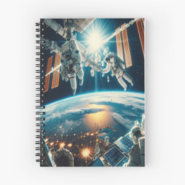 Item preview, ISS Astronauts Space Walking designed and sold by MajesticPx.