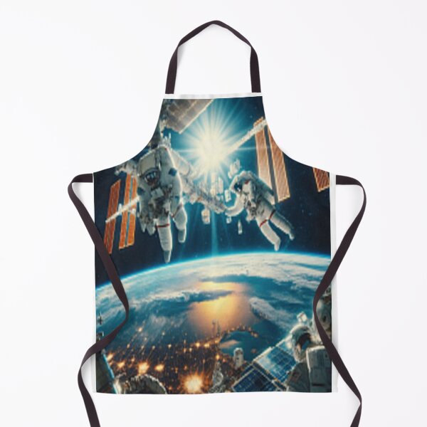 Item preview, ISS Astronauts Space Walking designed and sold by MajesticPx.
