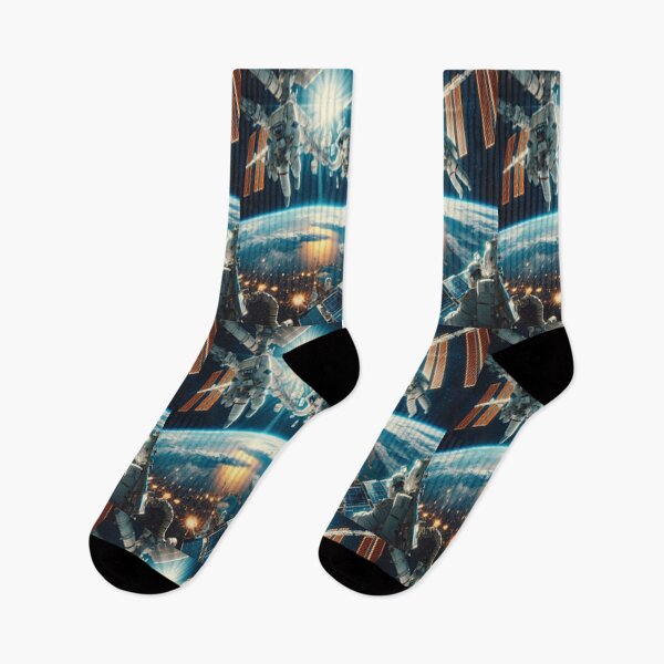 Item preview, ISS Astronauts Space Walking designed and sold by MajesticPx.
