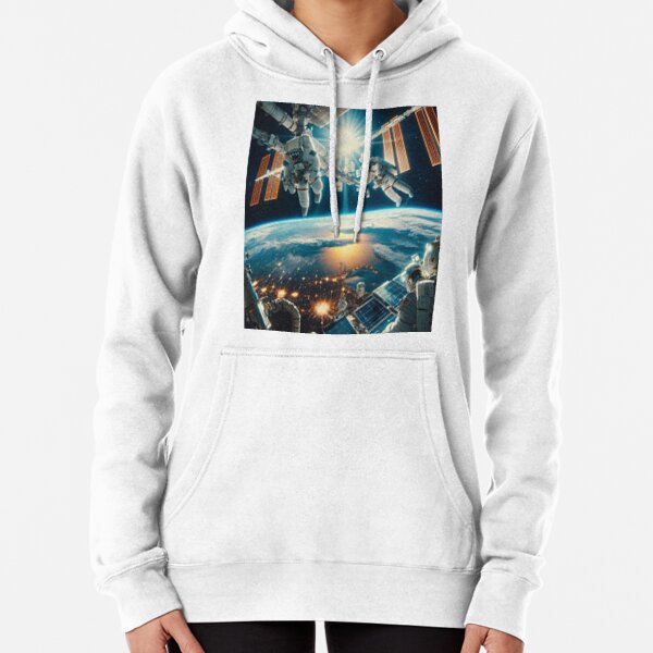 Item preview, ISS Astronauts Space Walking designed and sold by MajesticPx.
