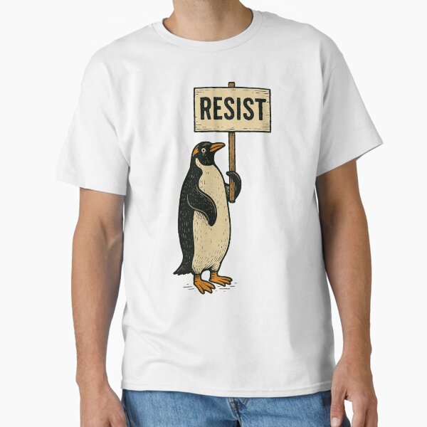 Artikel-Vorschau von Rebellen-Eselspinguine leisten Widerstand gegen Zollproteste, designt und verkauft von The Junto Shop.