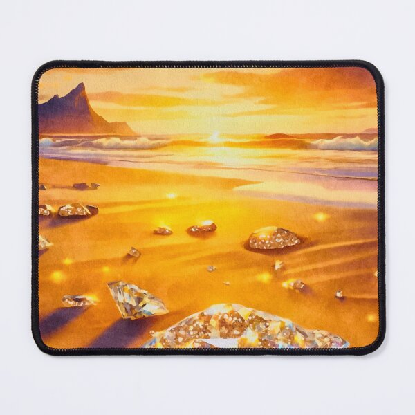 Item preview, Diamond Beach in the Midnight Sun designed and sold by asanaworld.