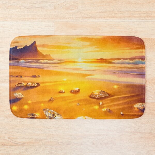 Item preview, Diamond Beach in the Midnight Sun designed and sold by asanaworld.