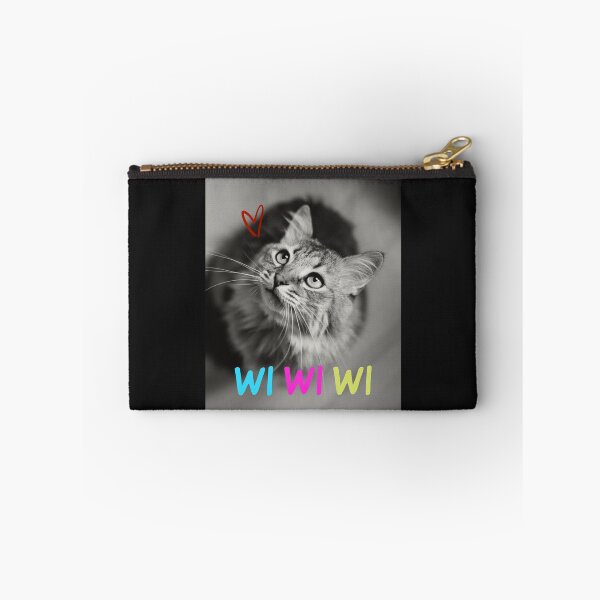 Item preview,  Cute Cat with Colorful "WiWiWi Cat" designed and sold by Moad Fahim.