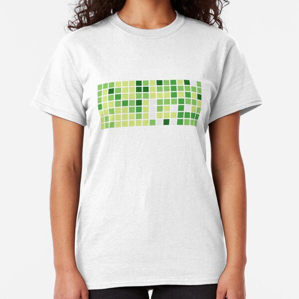 Github Contributions (without text) Classic T-Shirt