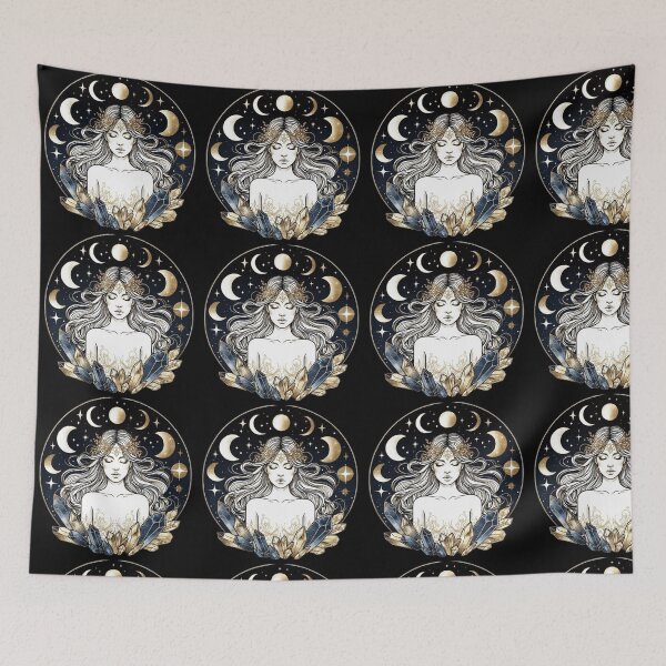Item preview, Mystical Symbols & Sacred Energy – Esoteric Line Art Collection designed and sold by Roberta Calabrese.